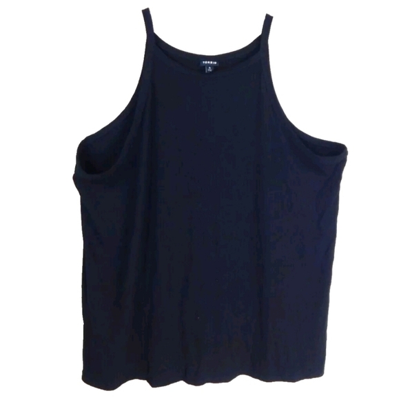 Torrid Rib Knit High Neck Tank - Picture 2 of 4